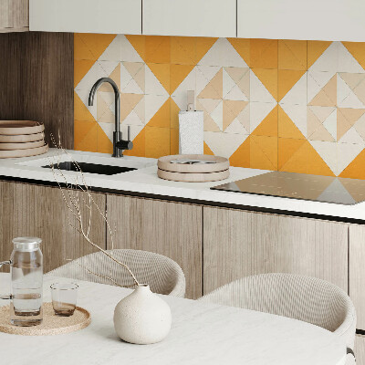 Čtvercový nástěnný panel Kosočtvercová geometrie v atraktivní verzi