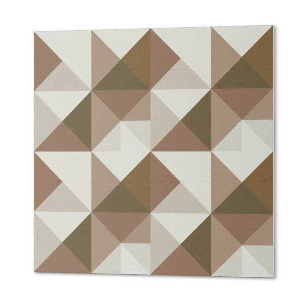 Čtvercový obkladový panel Abstraktní trojúhelníková geometrie