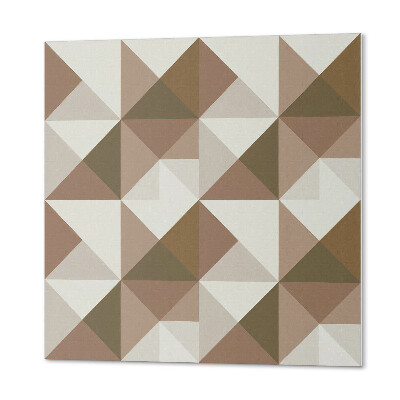 Čtvercový obkladový panel Abstraktní trojúhelníková geometrie