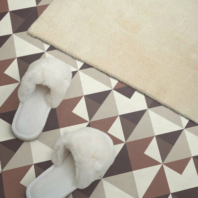 Čtvercový nástěnný panel Trojúhelníková geometrie v jedinečném designu