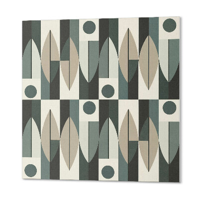 Čtvercový obkladový panel Abstrakce v geometrických tvarech