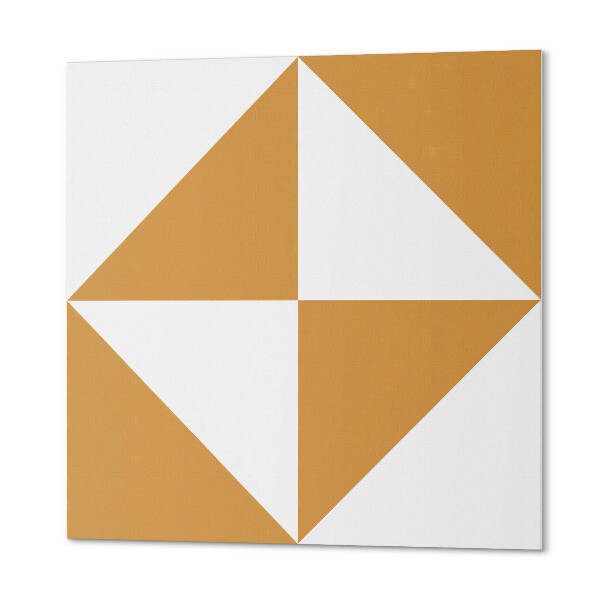 Čtvercový obkladový panel Geometrie trojúhelníku vložená do čtverců