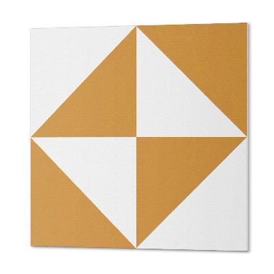 Čtvercový obkladový panel Geometrie trojúhelníku vložená do čtverců