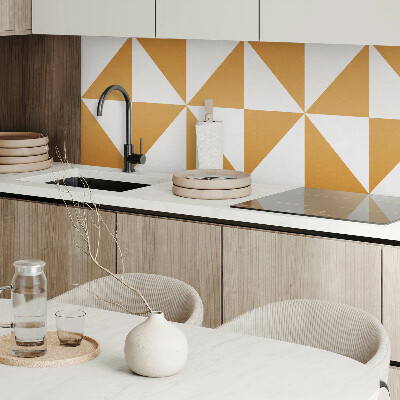 Čtvercový obkladový panel Geometrie trojúhelníku vložená do čtverců