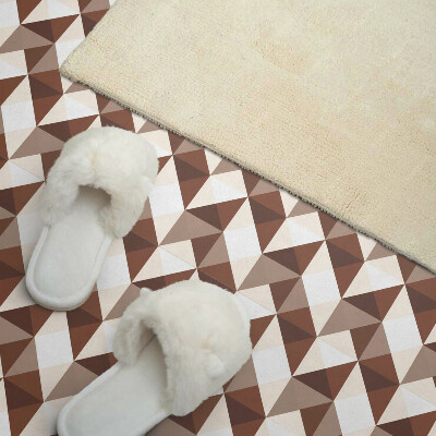 Čtvercový nástěnný panel Stylový geometrický vzor s trojúhelníky