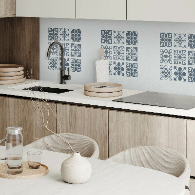 Čtvercový nástěnný panel Geometrické uspořádání ve čtvercových vzorech