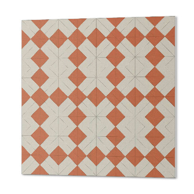 Čtvercový obkladový panel Geometrie kosočtverců v mřížce