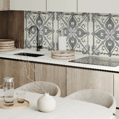 Čtvercový obkladový panel Květinový design v dokonalé rovnováze