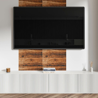 Čtvercový nástěnný panel Rustikální dřevěný motiv