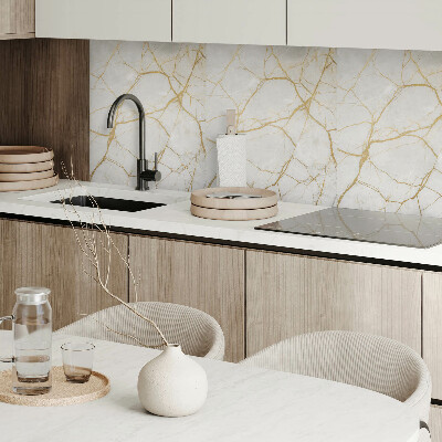 Čtvercový nástěnný panel Elegance mramorové kresby