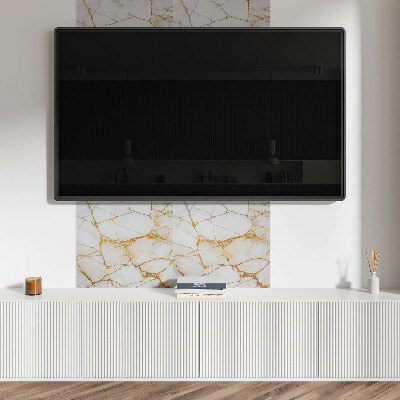 Čtvercový obkladový panel Mramorová krása v elegantním stylu
