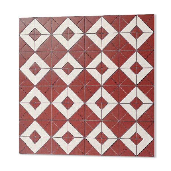 Čtvercový obkladový panel Geometrické vzory v harmonii