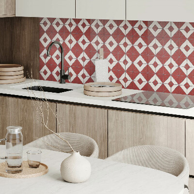 Čtvercový obkladový panel Geometrické vzory v harmonii