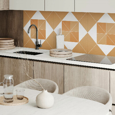 Čtvercový nástěnný panel Geometrický vzor v různých barvách