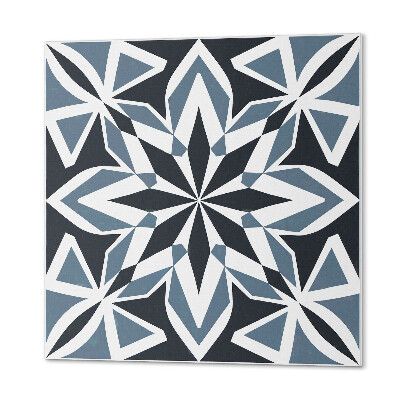 Čtvercový obkladový panel Geometrický vzor v rovnováze