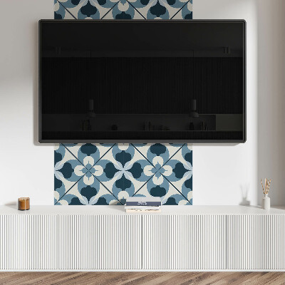 Čtvercový nástěnný panel Motiv moderních abstraktních tvarů