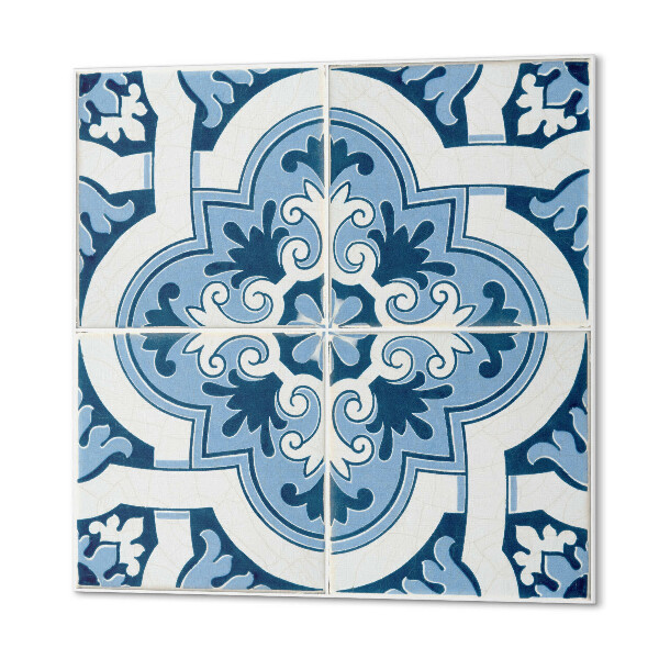 Čtvercový obkladový panel Stylové dlaždice se složitými ornamenty