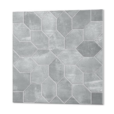 Čtvercový obkladový panel Geometrická mozaika v šestiúhelníkovém uspořádání