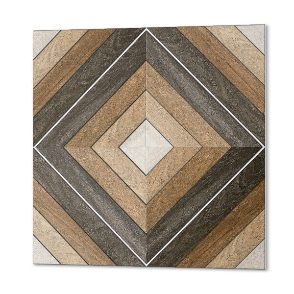 Čtvercový obkladový panel Stylové kosočtverce v geometrické podobě