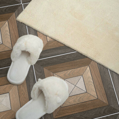Čtvercový obkladový panel Stylové kosočtverce v geometrické podobě