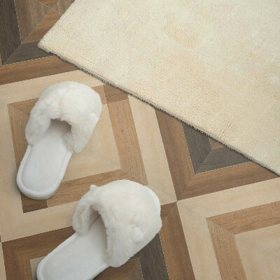 Čtvercový nástěnný panel Kostkovaný vzor v geometrickém stylu