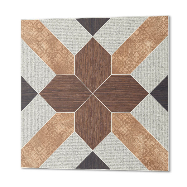 Čtvercový panel na zeď Stylové tvary v geometrickém vzoru