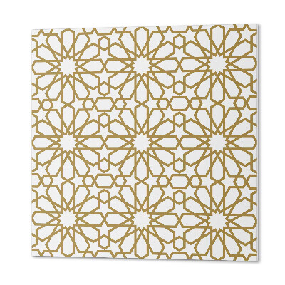 Čtvercový nástěnný panel Geometrie s motivem hvězd