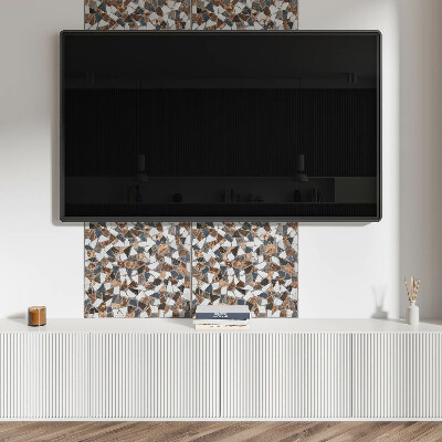 Čtvercový panel na zeď Různé formy v mozaikovém vzoru