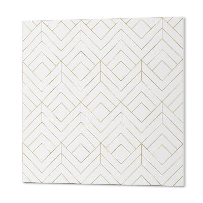 Čtvercový nástěnný panel Stylový geometrický vzor s kosočtverci