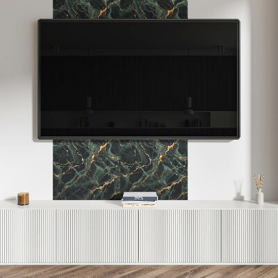 Čtvercový nástěnný panel Stylový mramor s charakteristickými žilkami