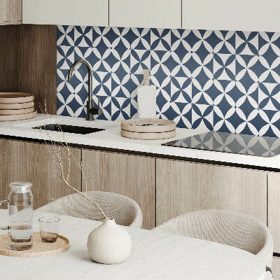 Čtvercový obkladový panel Geometrické květiny v moderním stylu