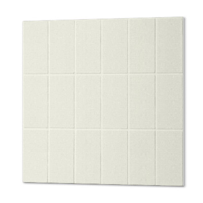 Čtvercový nástěnný panel Síťovina s obdélníkovými dlaždicemi