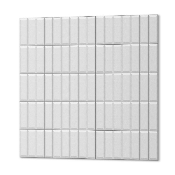 Čtvercový panel na zeď Hladká mozaika v geometrickém provedení
