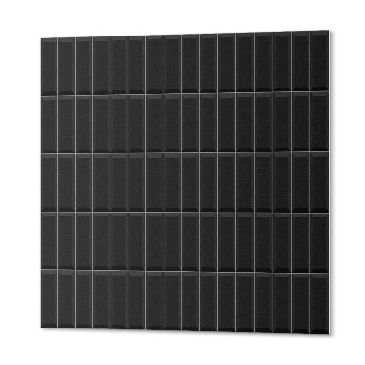 Čtvercový obkladový panel Symetrické uspořádání krabic v dekoru