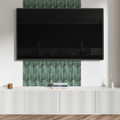 Čtvercový obkladový panel 3D vzor rybí kosti