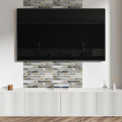 Čtvercový nástěnný panel Luxusní mramorové provedení