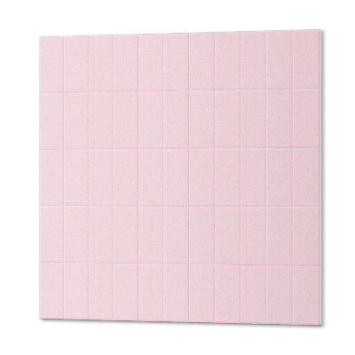 Čtvercový panel na zeď Ploché dlaždice v mřížce