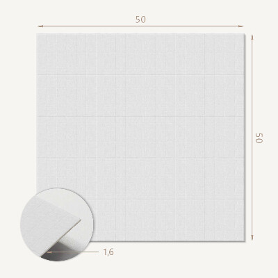 Čtvercový panel na zeď Elegantní obklady s minimalistickým designem