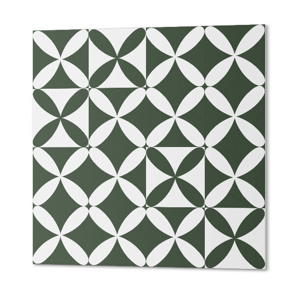 Čtvercový panel na zeď Geometrické šachovnice v moderním stylu