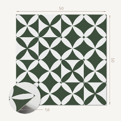 Čtvercový panel na zeď Geometrické šachovnice v moderním stylu