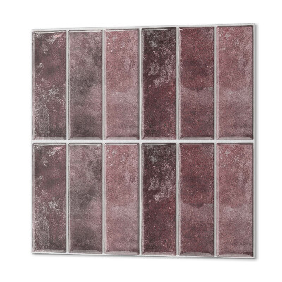 Čtvercový obkladový panel Svislé pruhy v mozaikovém vzoru