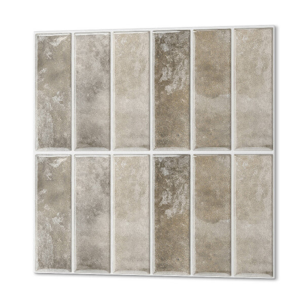 Čtvercový nástěnný panel Obdélníkové vzory