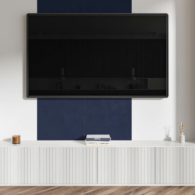 Čtvercový nástěnný panel Stylová tmavě modrá