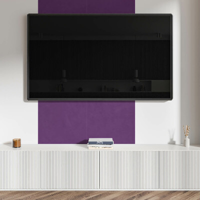 Čtvercový nástěnný panel Fialové akcenty
