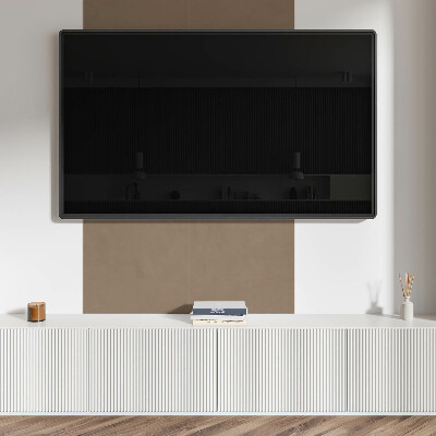 Čtvercový obkladový panel Hnědý minimalistický styl
