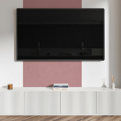 Čtvercový nástěnný panel Růžové vibrace