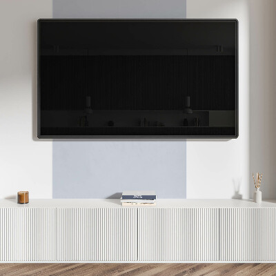 Čtvercový nástěnný panel Světle modrý akcent v designu
