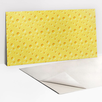 Panely na zeď Žlutý sýr s otvory