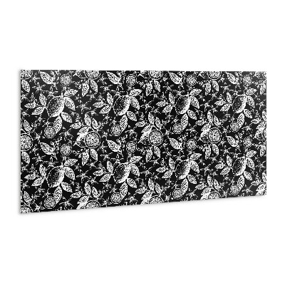 Obkladový panel Černá a bílá abstrakce