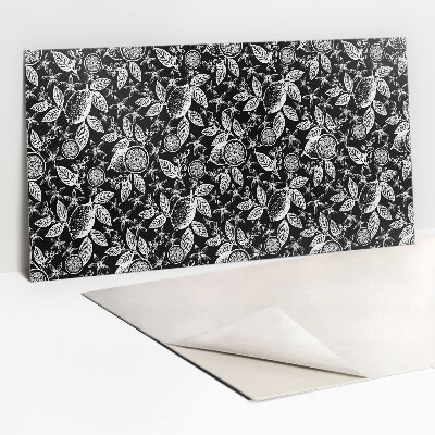 Obkladový panel Černá a bílá abstrakce